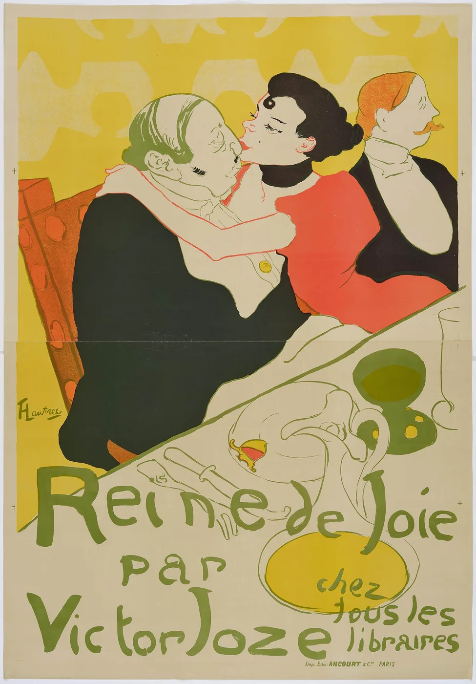Afiche Reine de Joie de Toulouse-Lautrec, 1892