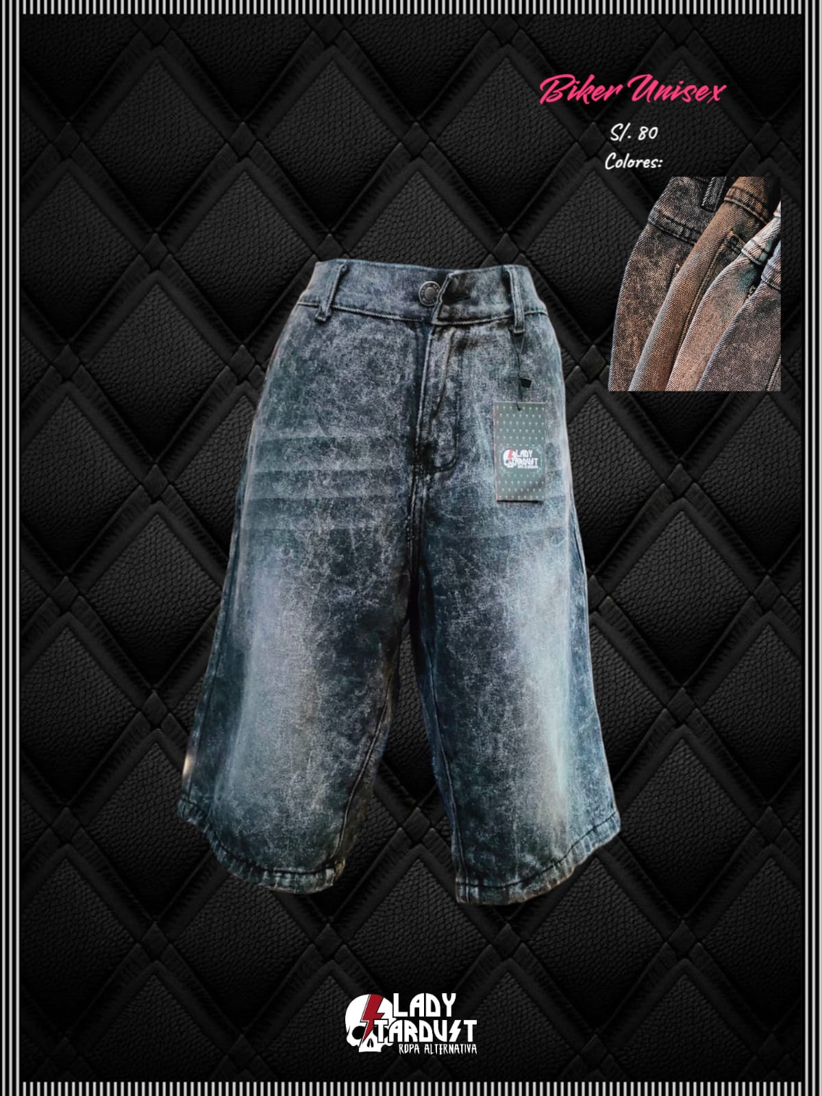 Biker Unisex — vista frontal