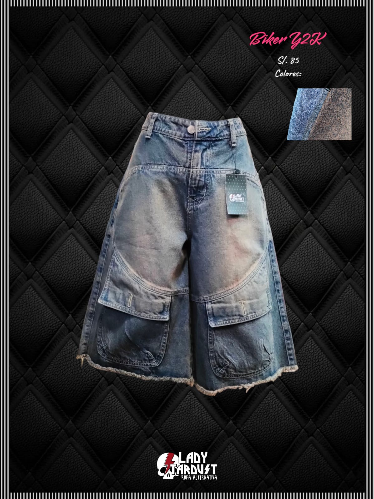 Biker Y2K — vista frontal