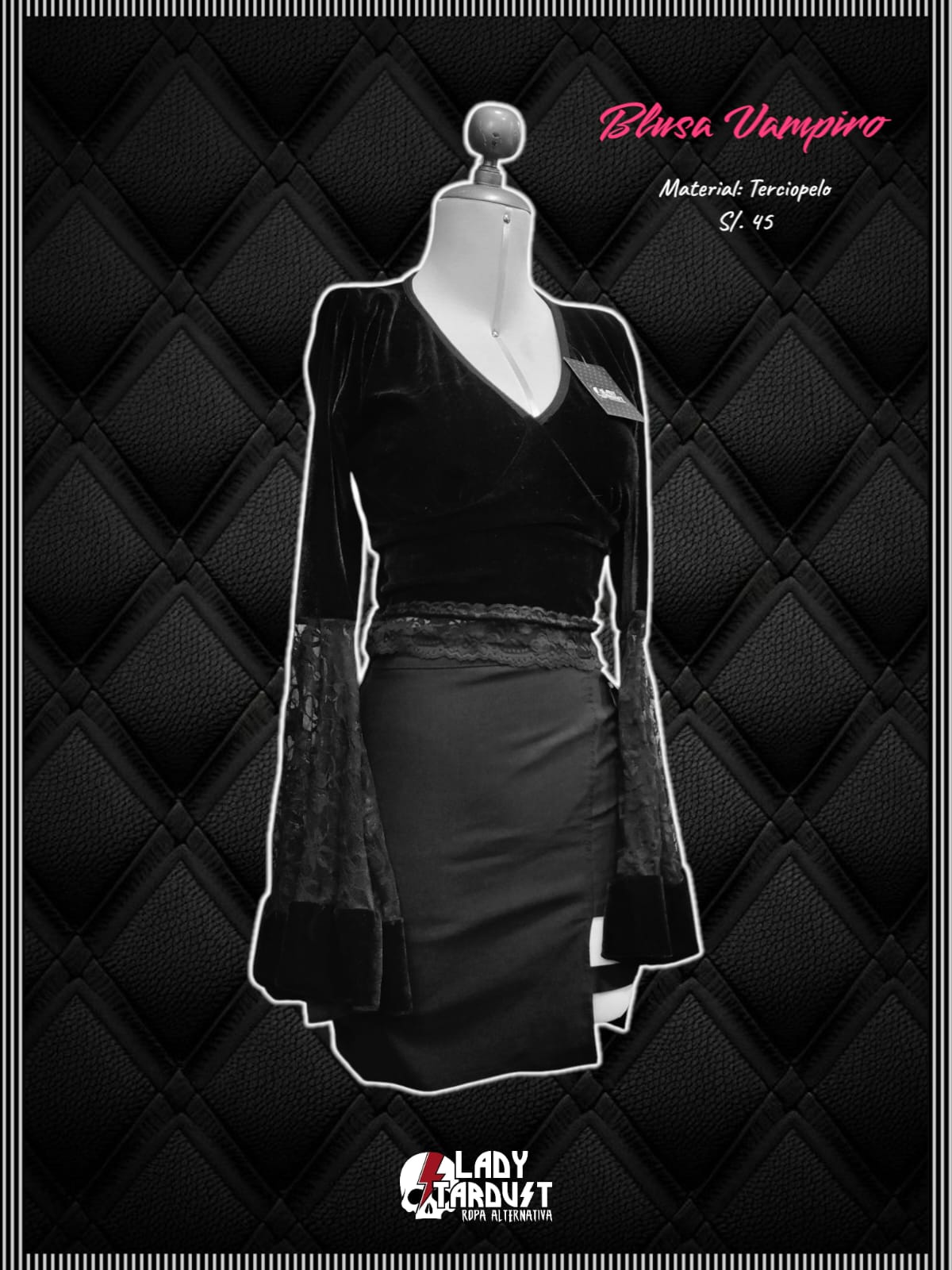 Blusa Vampiro — vista frontal
