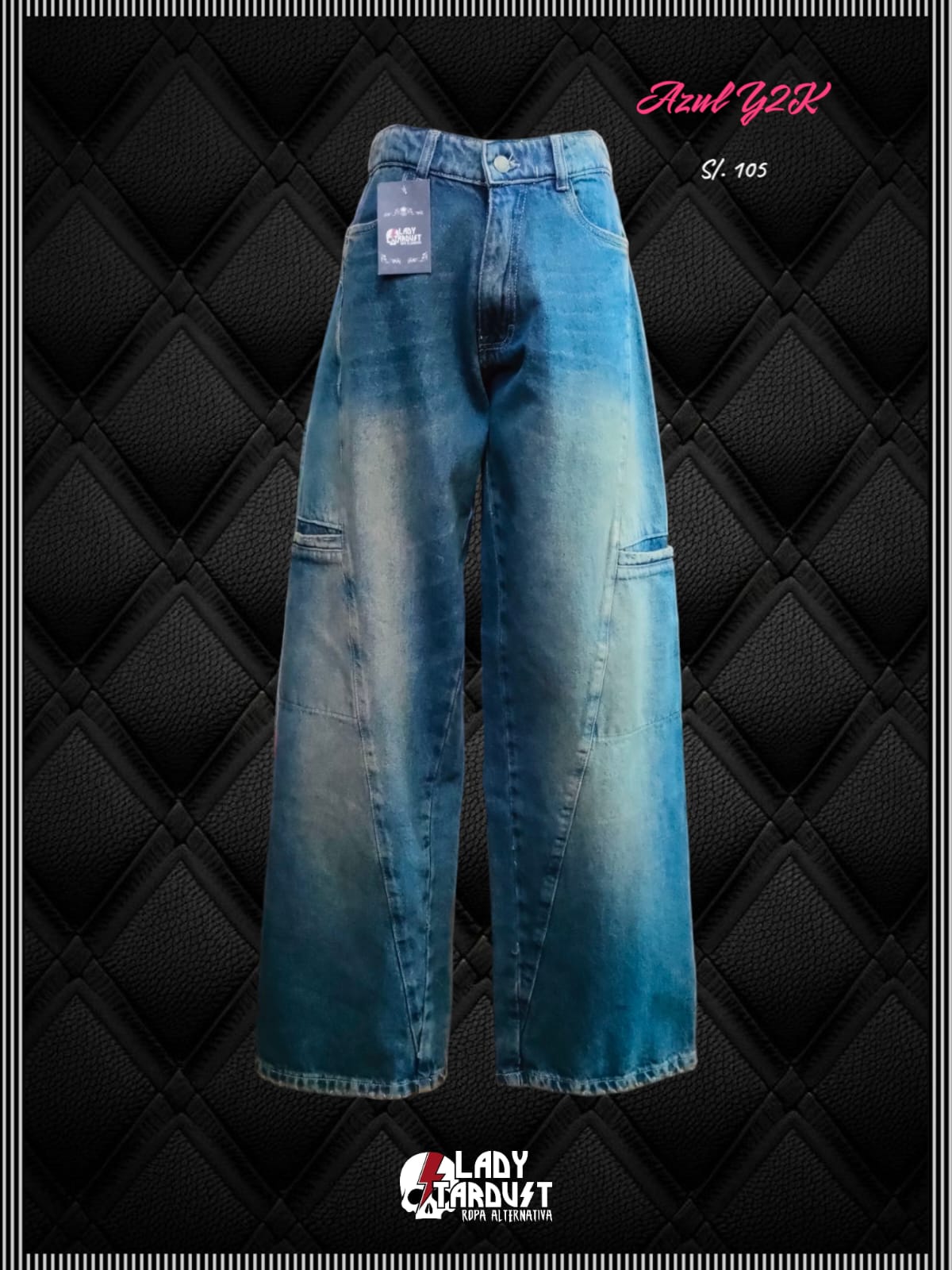 Pantalón Azul Y2K