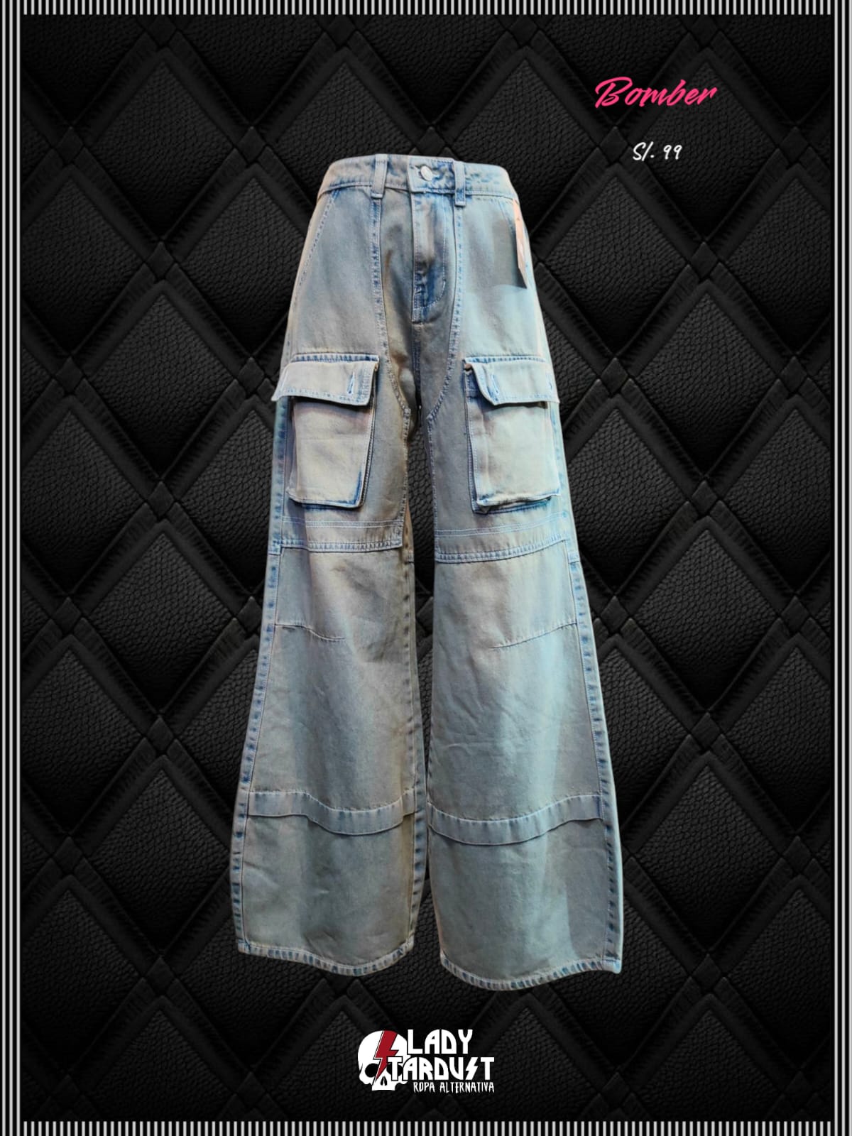 Pantalón Bomber — vista frontal