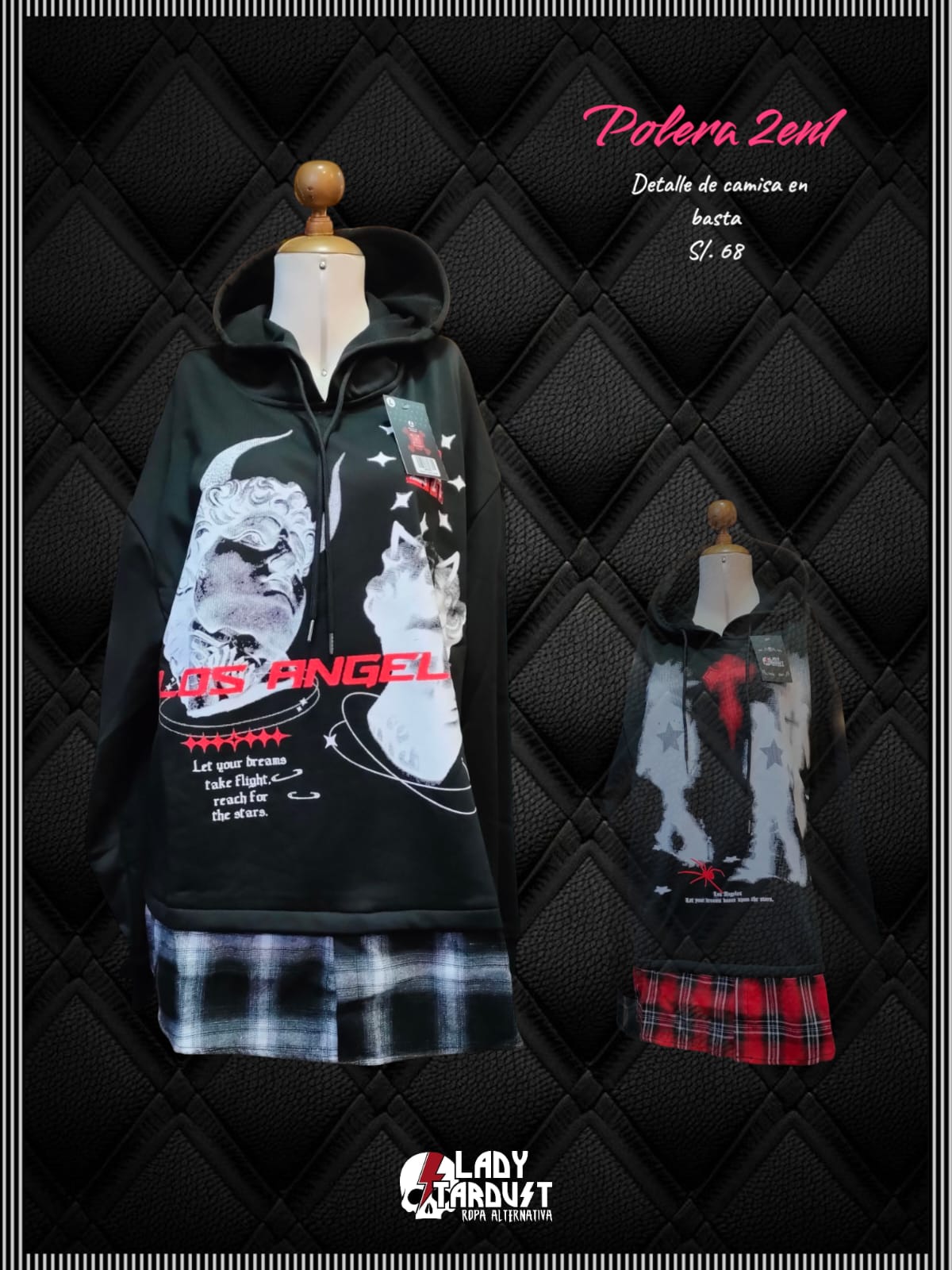 Polera 2en1 — vista frontal