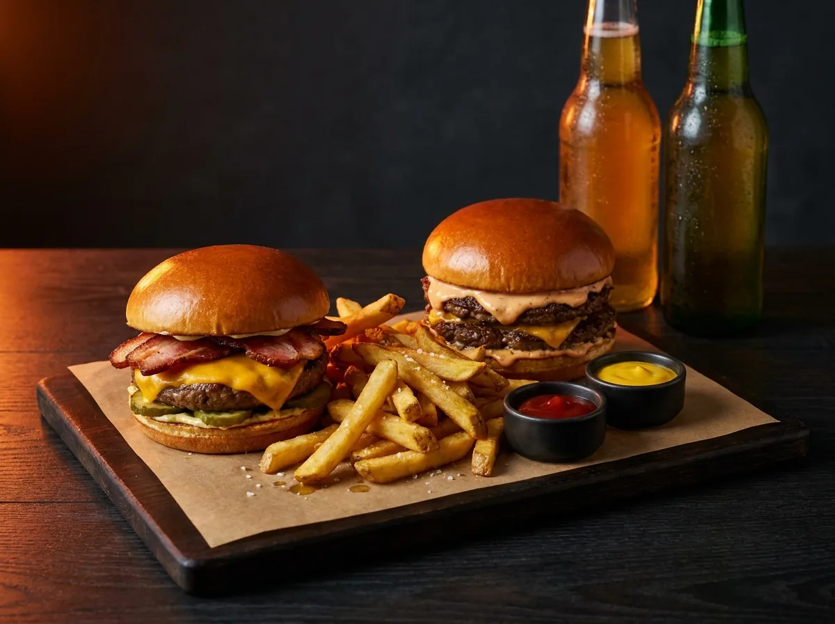 Combo hamburguesa para 2